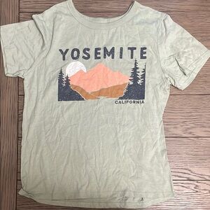 Kids Yosemite Graphic Tee - Green